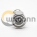 RF Type N Adapter Female to 4.3-10 Male Nickel Plating Straight Coaxial Adapter RF Type N Adapter Female to 4.3-10 Male Nickel Plating Straight Coaxial Adapter
