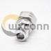 RF Type N Adapter Female to 4.3-10 Male Nickel Plating Straight Coaxial Adapter RF Type N Adapter Female to 4.3-10 Male Nickel Plating Straight Coaxial Adapter