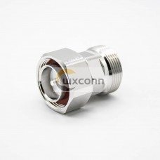 DIN Male Adapter 7/16 Male To Famale Nickel Plating Straight Coaxial Adapter DIN Male Adapter 7/16 Male To Famale Nickel Plating Straight Coaxial Adapter