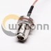 Coaxial RF Cables Waterproof N Bulkhead Female to Right Angle MMCX Male Cable Assembly Crimp Coaxial RF Cables Waterproof N Bulkhead Female to Right Angle MMCX Male Cable Assembly Crimp