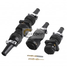 Female Butt-Jiont Male Socket Plug Traction Motor Connector JL 19 Pin Bayonet Coupling Solder American-Standard Female Butt-Jiont Male Socket Plug Traction Motor Connector JL 19 Pin Bayonet Coupling Solder American-Standard