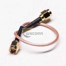 RF Cable Assembly Straight SMA Male to Straight RP SMA Male 20cm Cable RF Cable Assembly Straight SMA Male to Straight RP SMA Male 20cm Cable