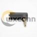 Audio Adapter 4 pole Male to Female 90 Degree Right Angle Headphone Adapter Audio Adapter 4 pole Male to Female 90 Degree Right Angle Headphone Adapter