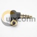 Audio Adapter 4 pole Male to Female 90 Degree Right Angle Headphone Adapter Audio Adapter 4 pole Male to Female 90 Degree Right Angle Headphone Adapter