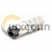 6 pin Female M16 Connector Solder Type Straight Connector Shield