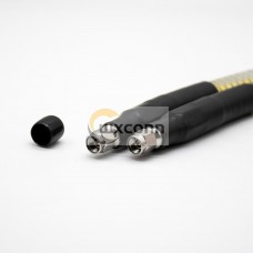 Microwave RF Cable SMA Male to Male With Dust Cover Microwave RF Cable SMA Male to Male With Dust Cover