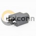 Power Jack Socket Connector Female Plastic Black Through Hole Straight Unshiled Solder Lug DC Connector Power Jack Socket Connector Female Plastic Black Through Hole Straight Unshiled Solder Lug DC Connector