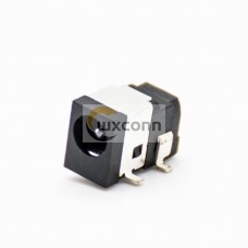 DC Power Connectors Male Jack Black SMD Horizontal Unshiled Solder Lug DC Power Connectors Male Jack Black SMD Horizontal Unshiled Solder Lug
