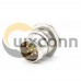 6 Pin M23 Connector Male Panel Mount Front Mount Solder Type Shield Straight 6 Pin M23 Connector Male Panel Mount Front Mount Solder Type Shield Straight