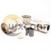 M23 17 Pin Female Connector Solder Type for Cable Shield 90 degree M23 17 Pin Female Connector Solder Type for Cable Shield 90 degree