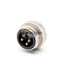 7/8" Connector 4 pin Male Connector Over molded Solder For Cable Shield Straight 7/8" Connector 4 pin Male Connector Over molded Solder For Cable Shield Straight