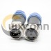 7/8" Circular Connector 3 pin Female Straight Site-Assembly Solder For Cable UnShielded 7/8" Circular Connector 3 pin Female Straight Site-Assembly Solder For Cable UnShielded