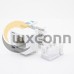 RJ11 Socket Module 4P4C Single Port White PCB Mount Unshielded CAT3