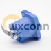Audio power Jack Straight 4 Pin  Audio Jack Female Plastic Chassis Mount for Amplifier & Audio Mixer microphone