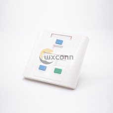 86 Panel White Plastic Unshield 3 Ports Telephone Network Interface Socket 86 Panel White Plastic Unshield 3 Ports Telephone Network Interface Socket