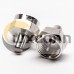 F Connector Male RF Connector Load Straight Nickel Plated