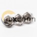 F Connector Male RF Connector Load Straight Nickel Plated
