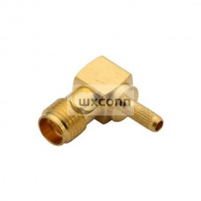 SMA Connector Crimping Type Angled Female for RG316