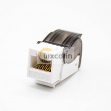 Cat6 RJ45 UTP Keystone Jack 8P8C Straight Unshielded Toolless Module Connector Cat6 RJ45 UTP Keystone Jack 8P8C Straight Unshielded Toolless Module Connector