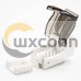 Cat6 RJ45 UTP Keystone Jack 8P8C Straight Unshielded Toolless Module Connector Cat6 RJ45 UTP Keystone Jack 8P8C Straight Unshielded Toolless Module Connector