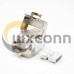 Cat5e RJ45 Jack Single Port Unshielded Through Hole Angled Network Module Cat5e RJ45 Jack Single Port Unshielded Through Hole Angled Network Module