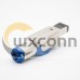 RJ45 Shielded Plug Straight 8P8C Through Hole Toolless CAT8 RJ45 Shielded Plug Straight 8P8C Through Hole Toolless CAT8