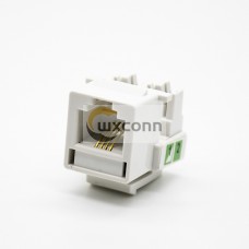 RJ11 CAT3 Network 4 Pin Single Port Panel Mount Unshielded 110 IDC Phone Module RJ11 CAT3 Network 4 Pin Single Port Panel Mount Unshielded 110 IDC Phone Module