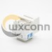 RJ11 CAT3 Network 4 Pin Single Port Panel Mount Unshielded 110 IDC Phone Module RJ11 CAT3 Network 4 Pin Single Port Panel Mount Unshielded 110 IDC Phone Module