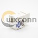 RJ45 Jack,8P8C,Single Port,1*1,Angled,Gold,Through Hole,Panel Mount,Unshielded,CAT6 RJ45 Jack,8P8C,Single Port,1*1,Angled,Gold,Through Hole,Panel Mount,Unshielded,CAT6