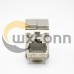 Cat6a Toolless Keystone Jack 180 degree Shielded 8P8C Single Port RJ45 Network Module Cat6a Toolless Keystone Jack 180 degree Shielded 8P8C Single Port RJ45 Network Module