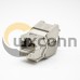 Cat6a Toolless Keystone Jack 180 degree Shielded 8P8C Single Port RJ45 Network Module Cat6a Toolless Keystone Jack 180 degree Shielded 8P8C Single Port RJ45 Network Module