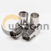 PAL Male to Female Adapter RF Connector Angled Nickel Plating PAL Male to Female Adapter RF Connector Angled Nickel Plating