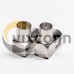 PAL Male to Female Adapter RF Connector Angled Nickel Plating PAL Male to Female Adapter RF Connector Angled Nickel Plating