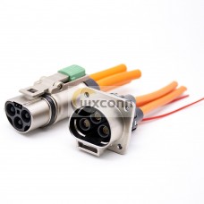 EV Battery Connector HVIL 3Pin 35A Socket & Plug For Power Solutions