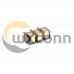 Spring Pogo Pin Connector Solder 3 Pin Brass 2.5MM Multi Pin Series Flat Type Spring Pogo Pin Connector Solder 3 Pin Brass 2.5MM Multi Pin Series Flat Type