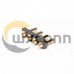 Male Pogo Pin Connector Single Row Multi Pin Series T Type Brass 4 Pin 3MM Pitch Male Pogo Pin Connector Single Row Multi Pin Series T Type Brass 4 Pin 3MM Pitch