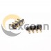 Male Pogo Pin Connector Single Row Multi Pin Series T Type Brass 4 Pin 3MM Pitch Male Pogo Pin Connector Single Row Multi Pin Series T Type Brass 4 Pin 3MM Pitch