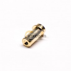 Pogo Pin Single Contact Connector Shaped Series Plug-in Type Brass Gold Plating Pogo Pin Single Contact Connector Shaped Series Plug-in Type Brass Gold Plating