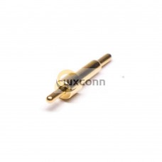 Pogo Pin Nexus Single Core Straight Solder Shaped Plug-in Type Brass Gold Plating Pogo Pin Nexus Single Core Straight Solder Shaped Plug-in Type Brass Gold Plating