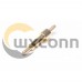 Pogo Pin Nexus Single Core Straight Solder Shaped Plug-in Type Brass Gold Plating Pogo Pin Nexus Single Core Straight Solder Shaped Plug-in Type Brass Gold Plating