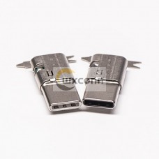 Type C Straight USB Connector with Shell Type C Straight USB Connector with Shell