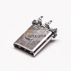 USB Type C Connector Vertical Type Male 180 Degree SMT for PCB Mount USB Type C Connector Vertical Type Male 180 Degree SMT for PCB Mount