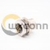 m12 connector A code 3pin female&male straight solder type
