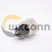 M12 Connector 4 Pin Straight Female Solder Cup Unshielded Injection Joint M12 Connector 4 Pin Straight Female Solder Cup Unshielded Injection Joint