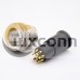 m12 Connector8 Straight Male Overmolded Solder Cup Unshielded A code m12 Connector8 Straight Male Overmolded Solder Cup Unshielded A code