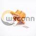 HVIL 200A Connector Straight Copper Bar 2 Pin Plastic Socket