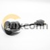 90 Degree Micro USB 5 Pin Male To USB Female Straight Black Conversion Line