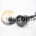 90 Degree Micro USB 5 Pin Male To USB Female Straight Black Conversion Line