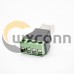 RJ45 Male To Terminal Block Adapter Straight RJ45 8 Pin To 4 Pin Terminal RJ45 Male To Terminal Block Adapter Straight RJ45 8 Pin To 4 Pin Terminal
