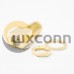 SMA Connector Assembly Female Straight Standard SMT Panel Mount Gold Plating